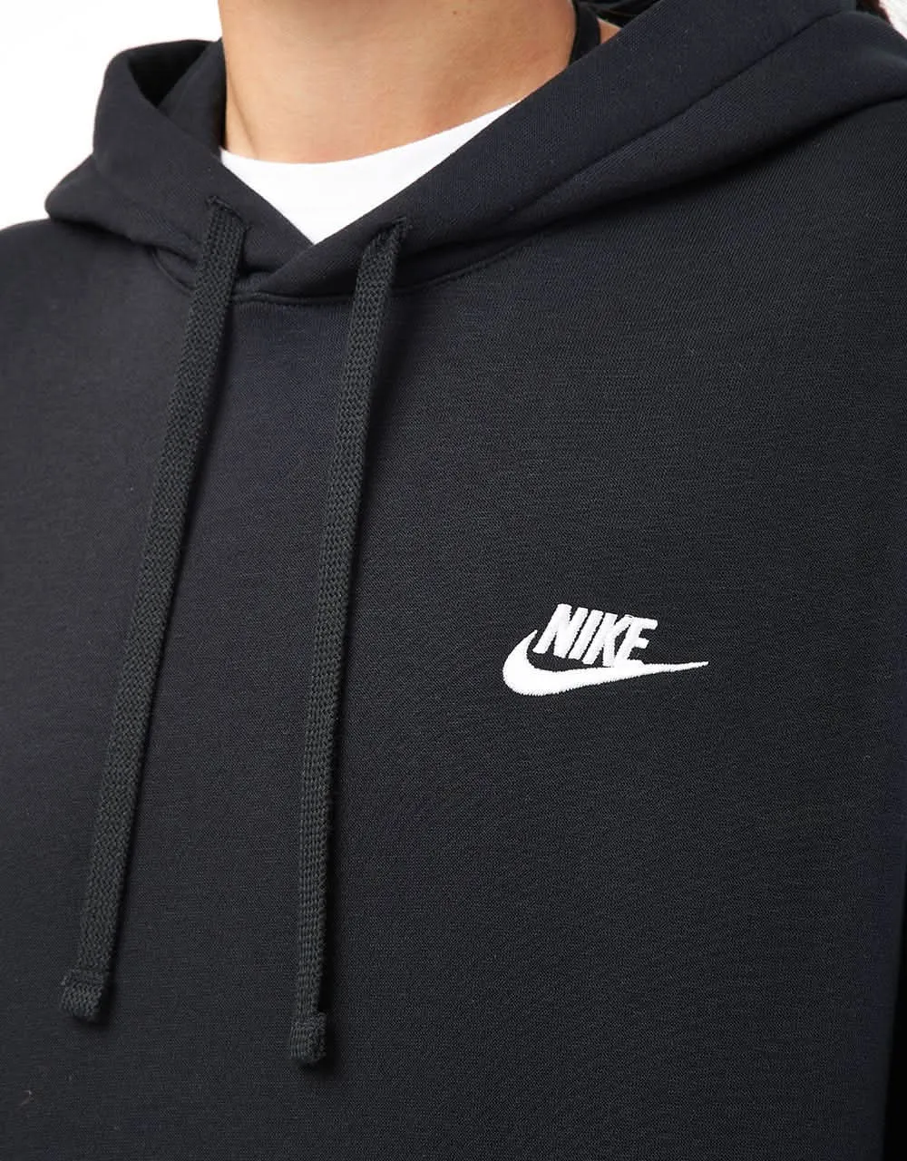 Nike Club Pullover Hoodie - Black/White