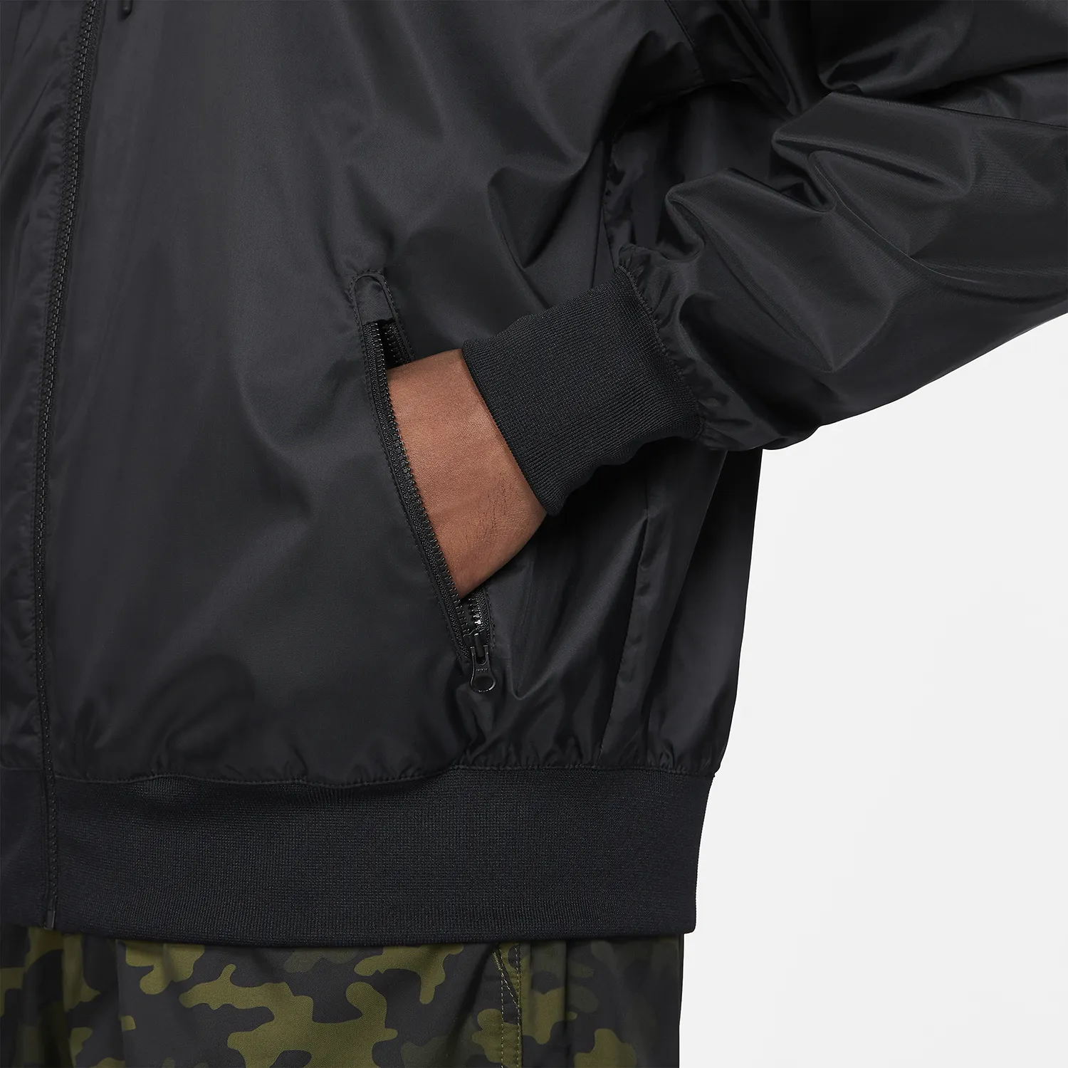 Nike Heritage Essentials Windrunner Giacca  Black/White