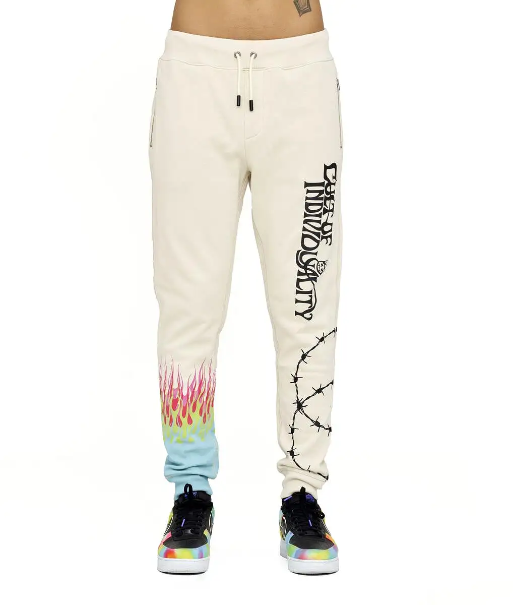 Novelty SweatPant (Cream) /C1