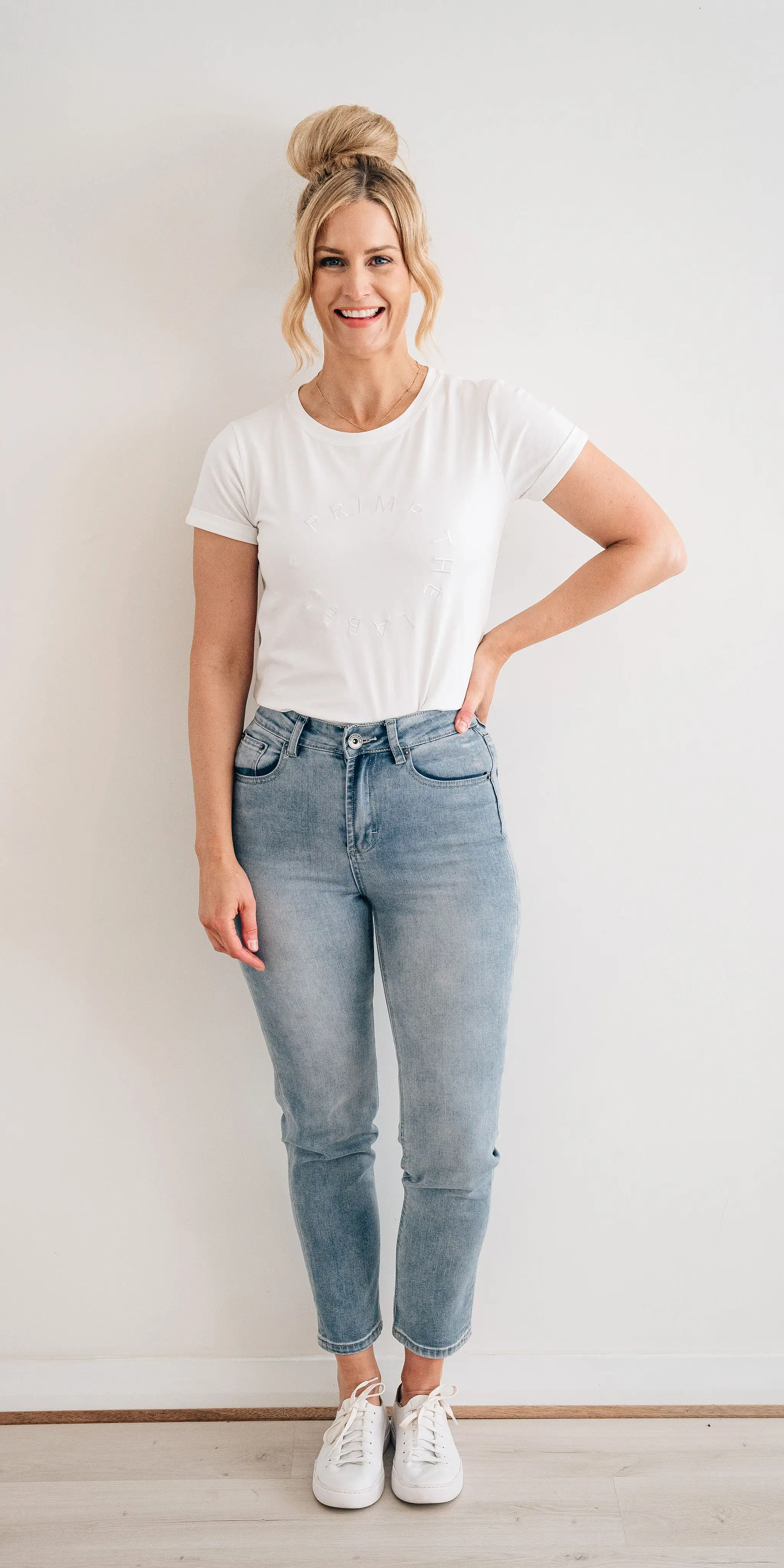 Olivia Mum jeans - blue