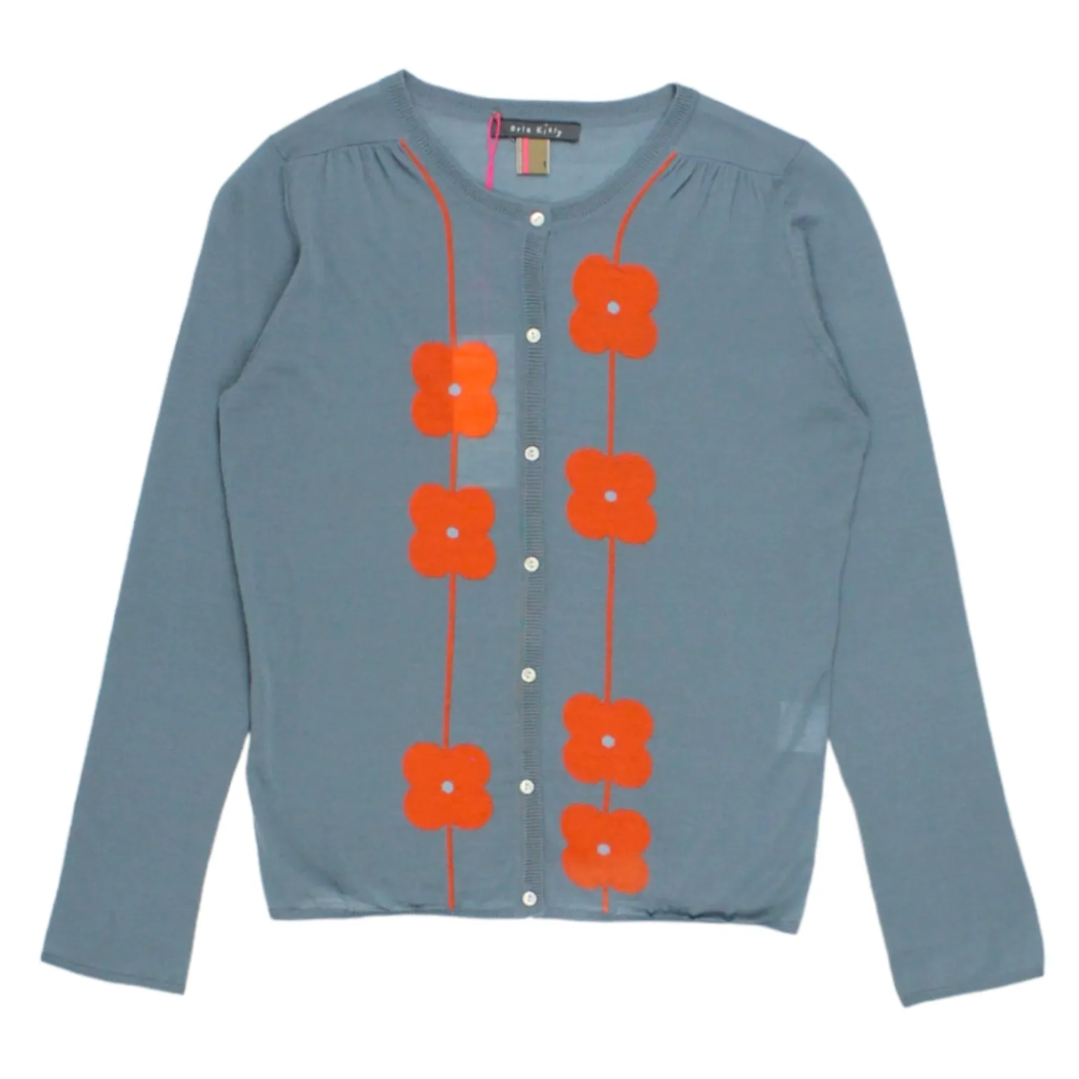 Orla Kiely Blue Poppy Cardigan