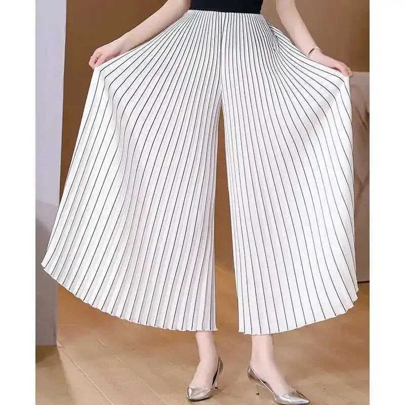 Oversized Pleated Pants Korean Streetwear Big Size High Waist