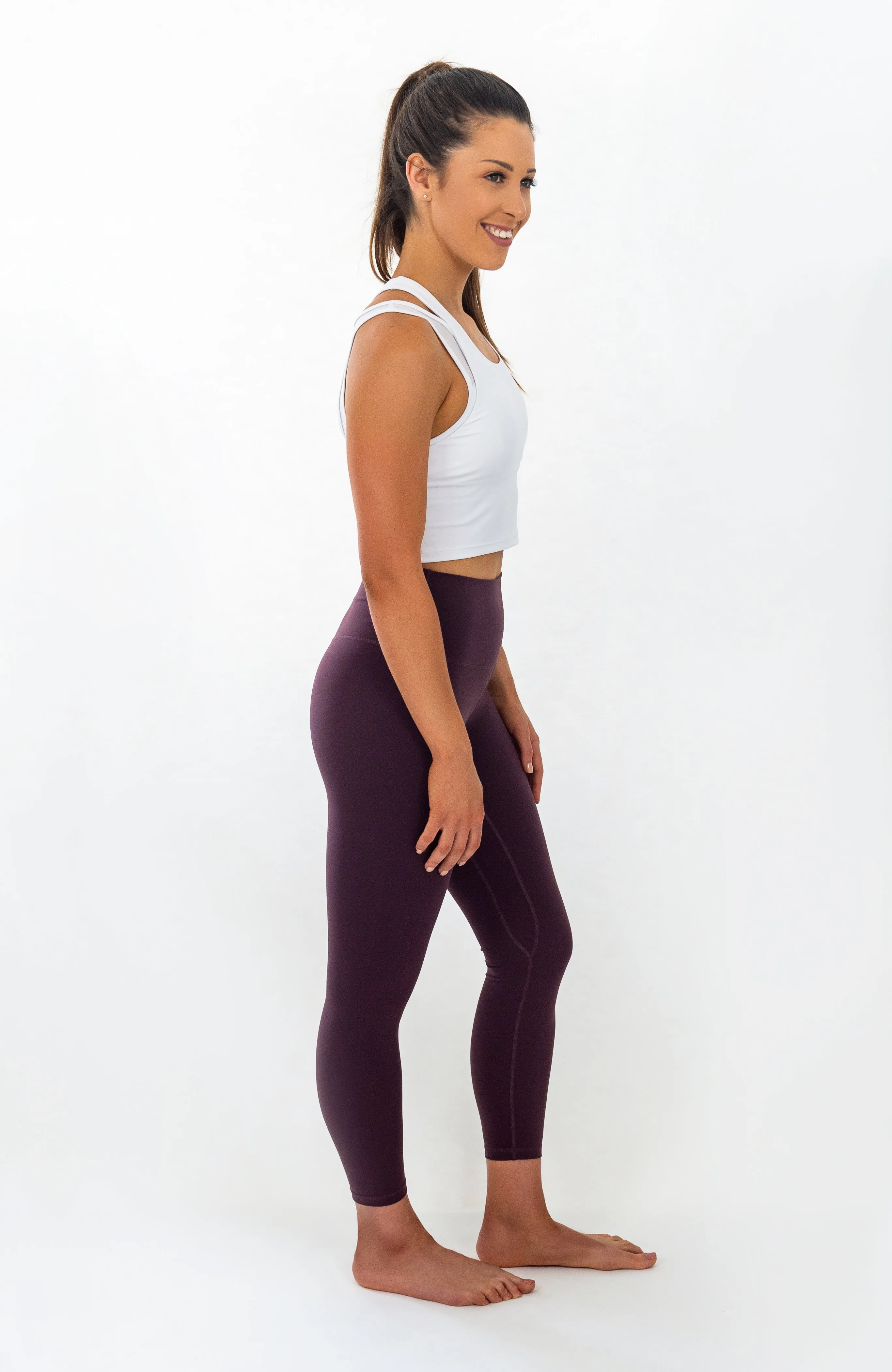 Paloma Leggings - Red Wine