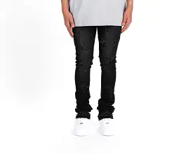 Pheelings NOW OR NEVER FLARE STACK DENIM (BLACK)