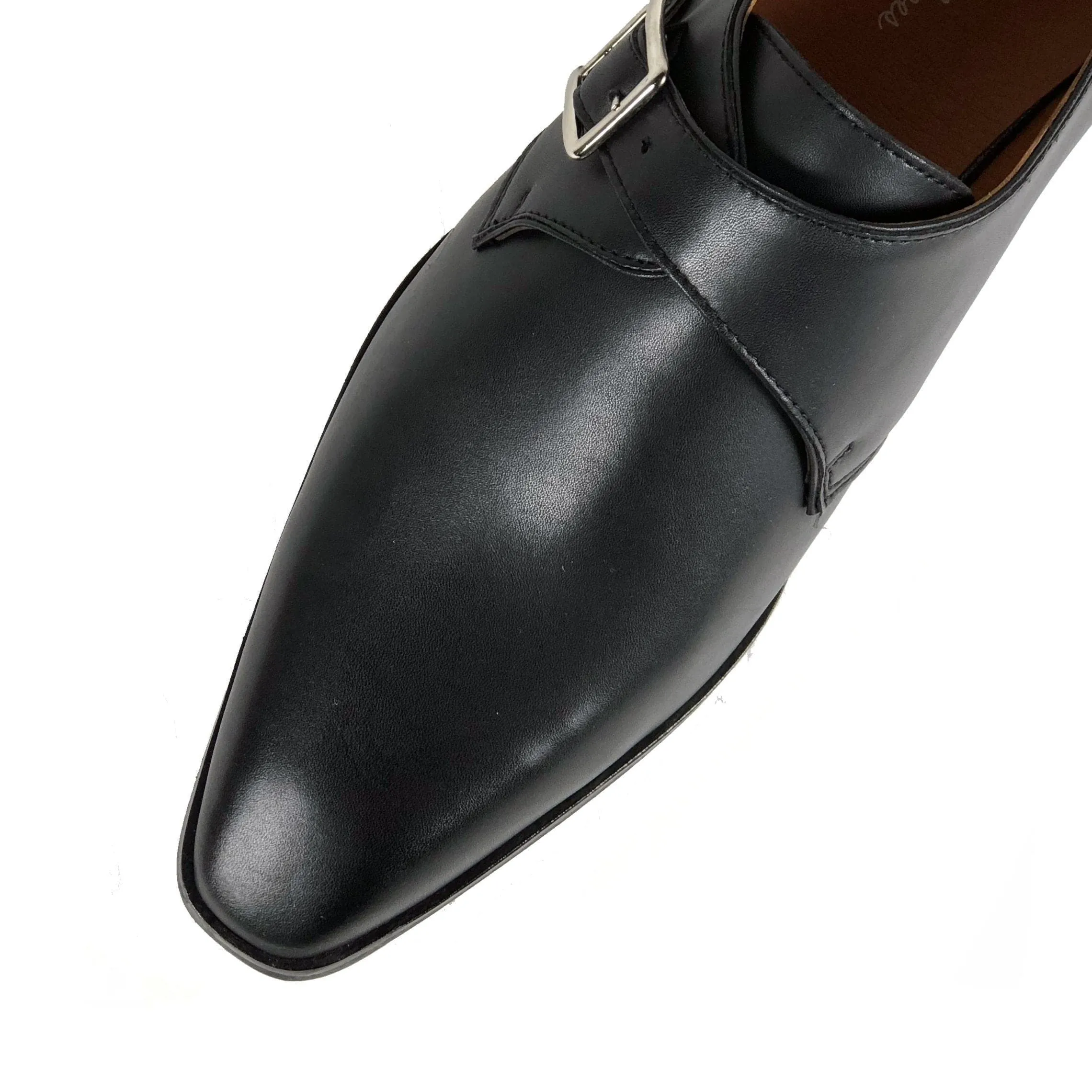 'Pierre' Vegan Monk Shoe by Zette Shoes - Black