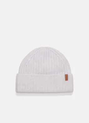 Plush Cashmere Chunky-Knit Beanie