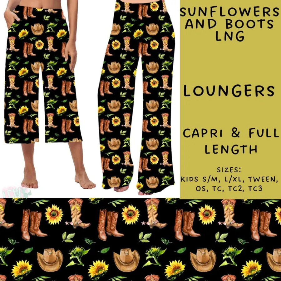 Preorder Custom Styles - Sunflowers and Boots - Closes 8 Aug - ETA mid Nov 2024