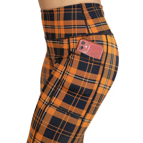 Pumpkin Patch Plaid Leggings