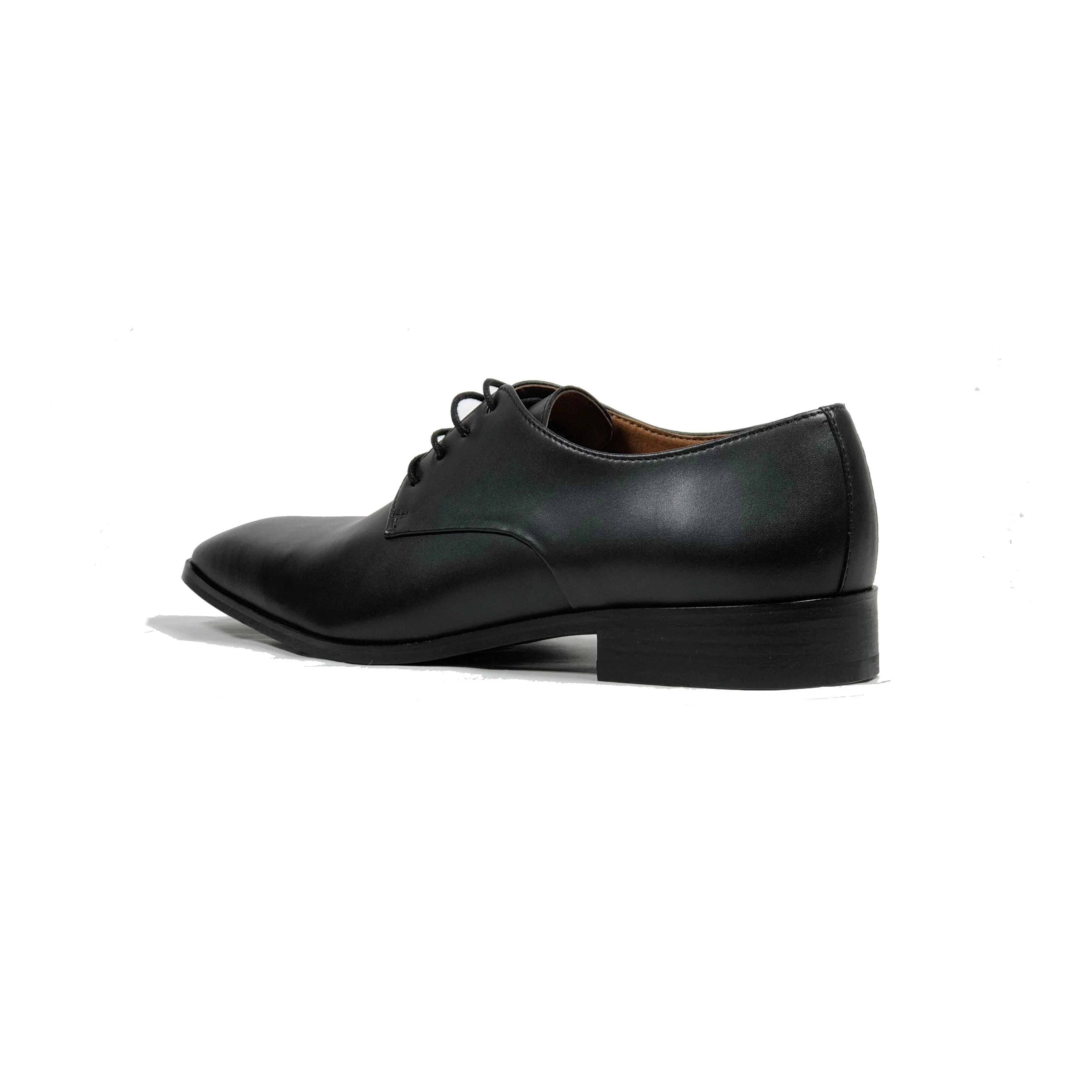 'Remy' Classic Vegan Derby by Zette Shoes - Black