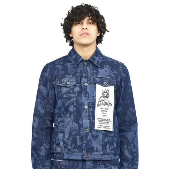 Rigid 27 Club Denim Jacket (Blue) /C1