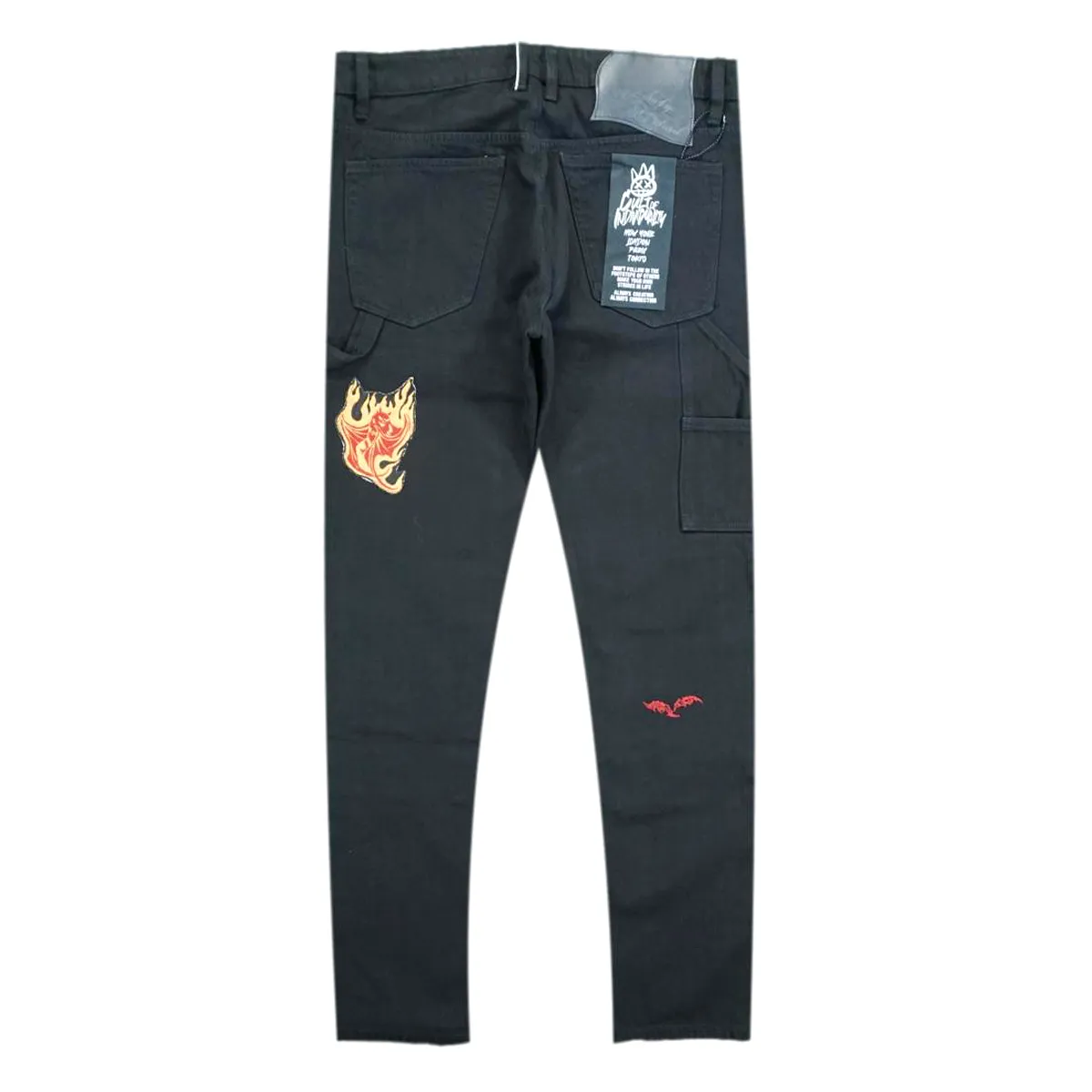 Rocker Patchwork Denim (Black) /C3