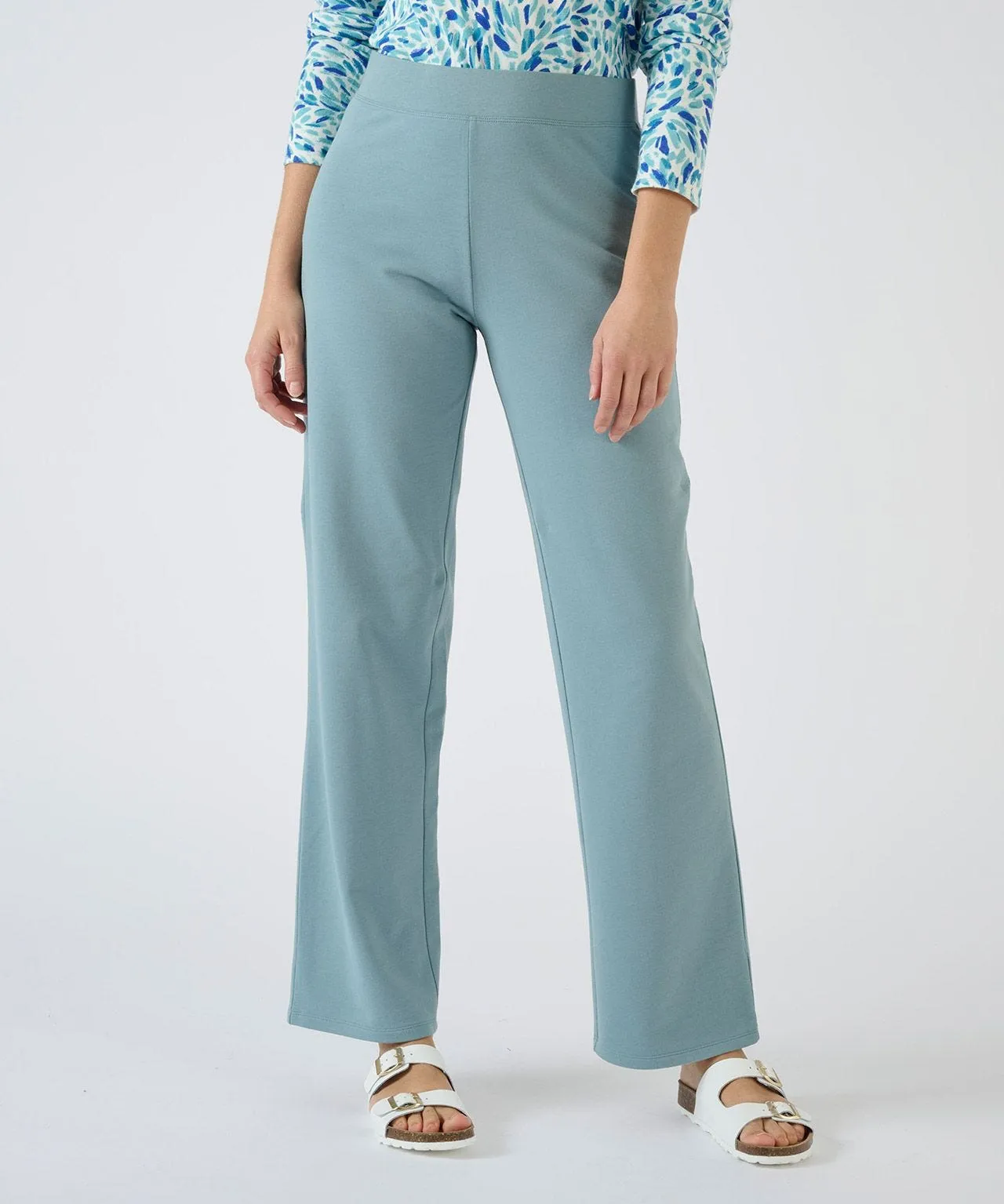 Secret Stretch Pull-on Wide Leg Trouser