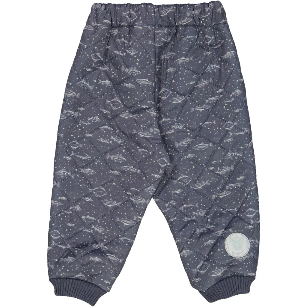 Thermo Pants Alex | Baby - ink fish