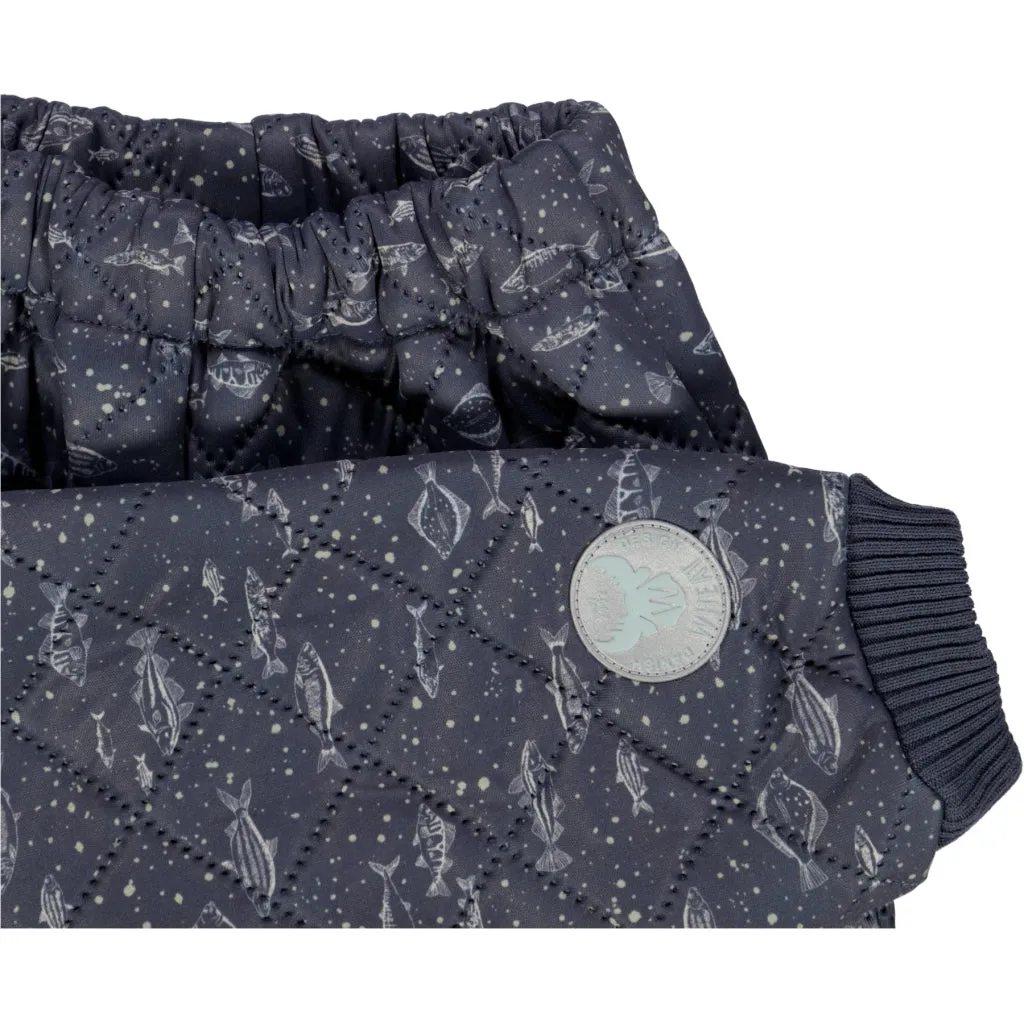 Thermo Pants Alex | Baby - ink fish