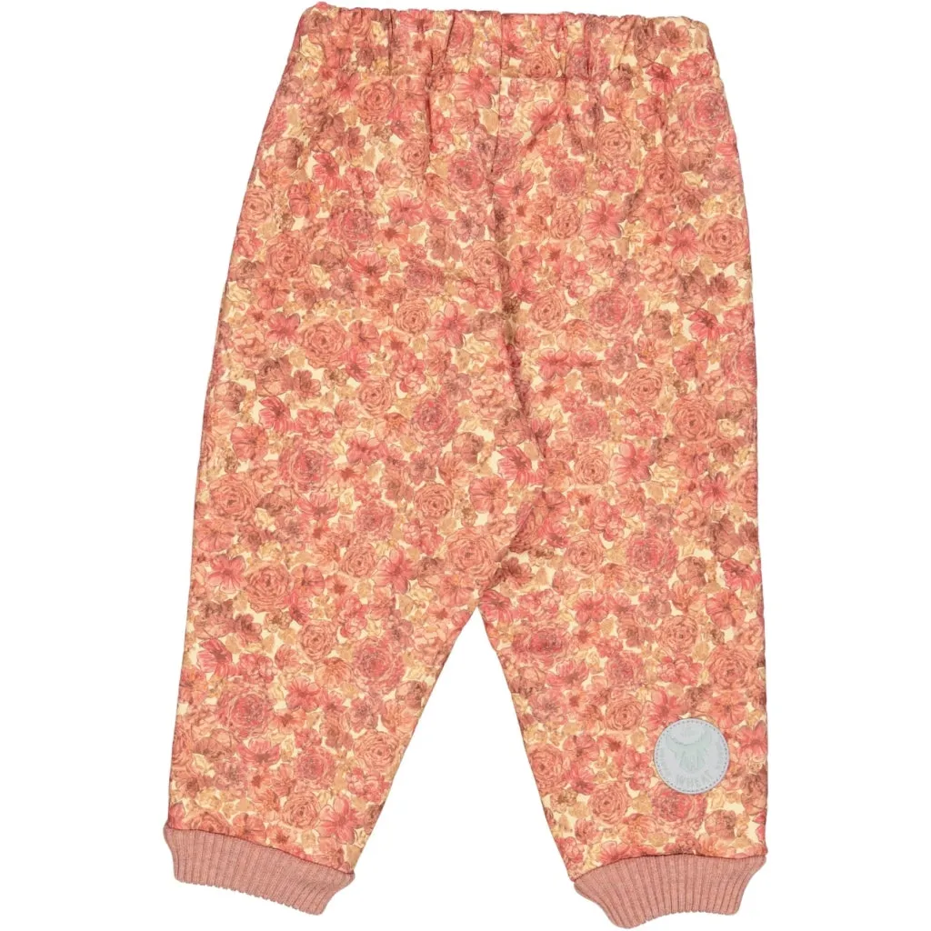 Thermo Pants Alex | Baby - sandstone flowers