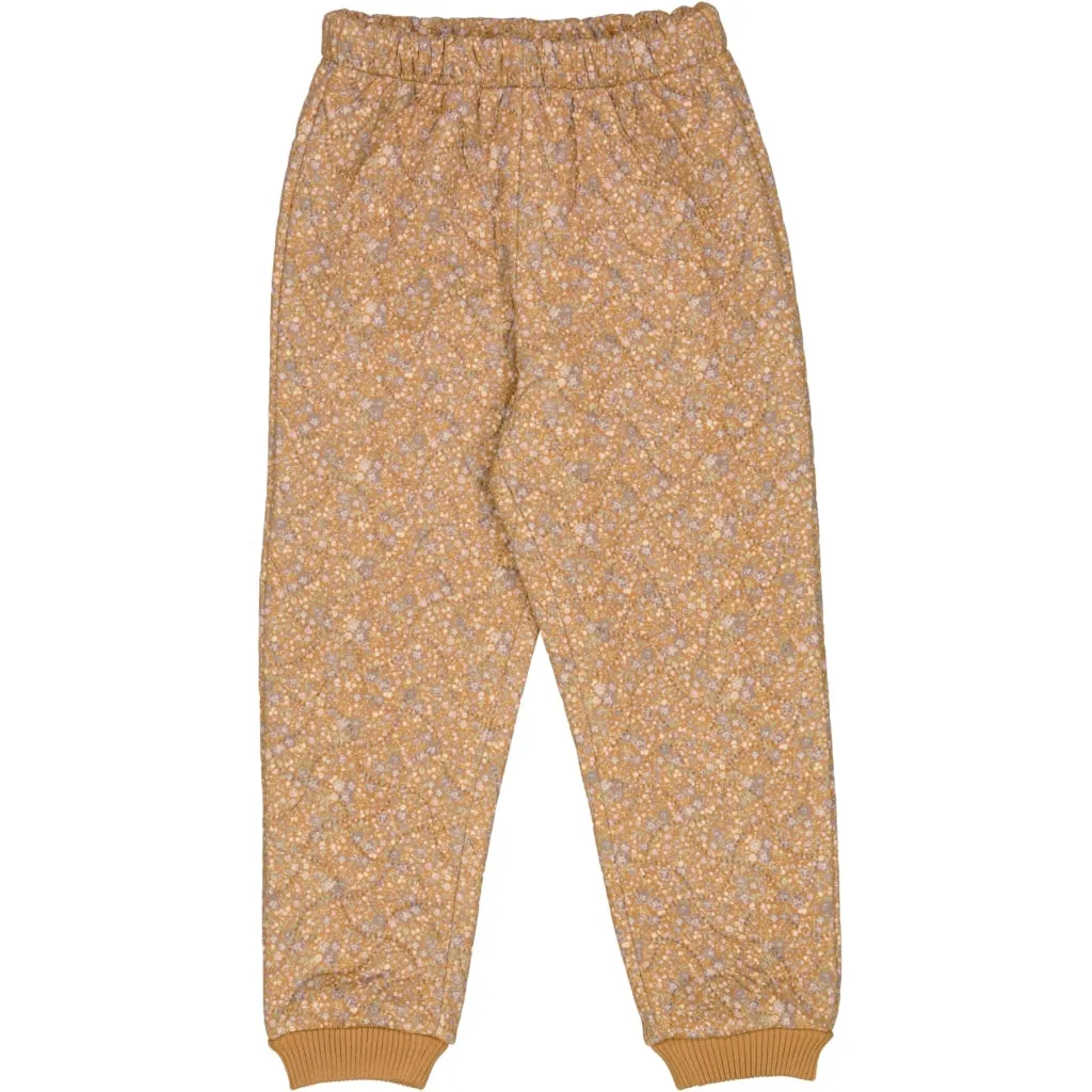 Thermo Pants Alex LTD - golden flowers