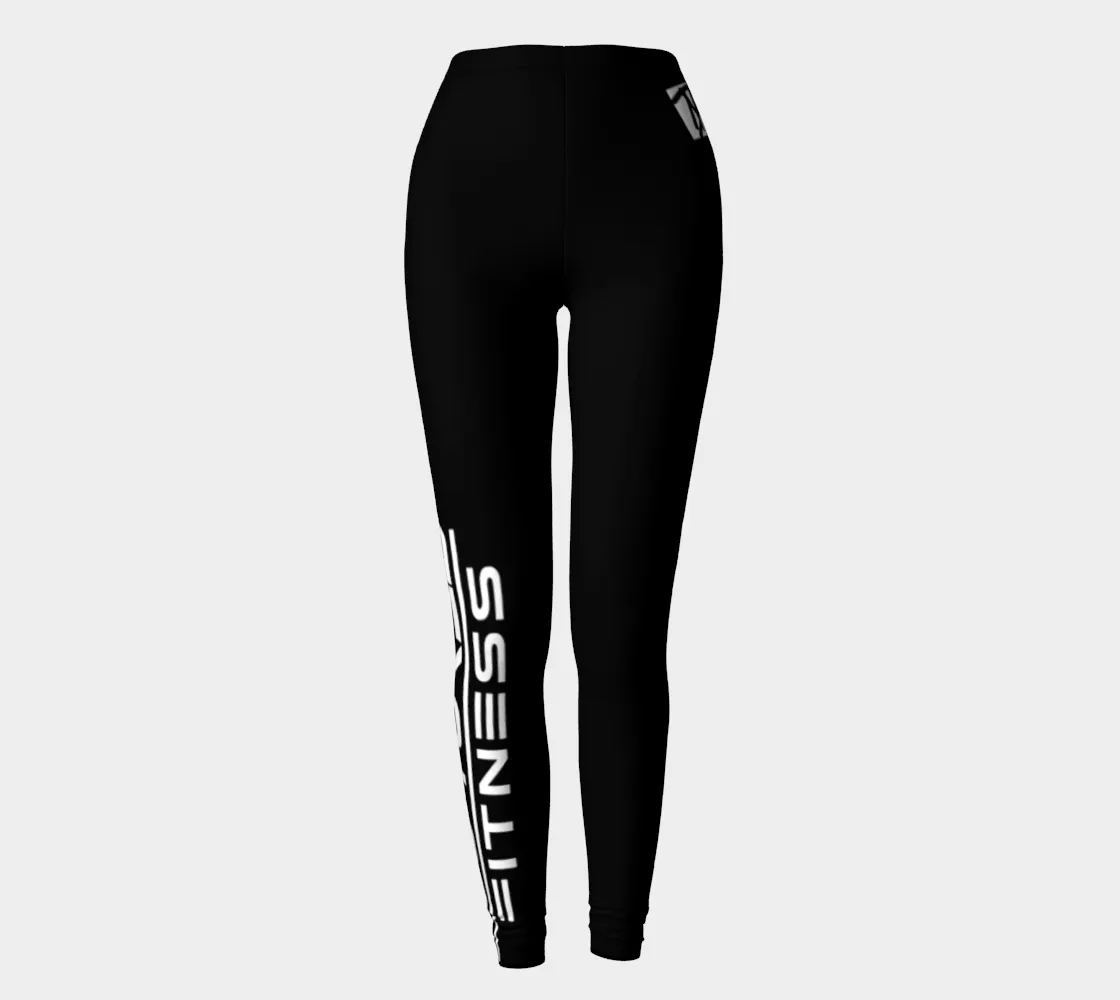 Too Yoked Fitness Small print Leggings