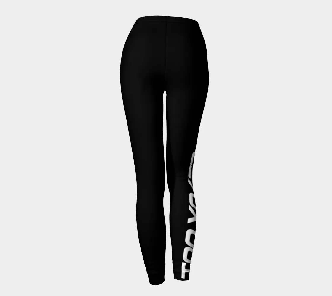 Too Yoked Fitness Small print Leggings