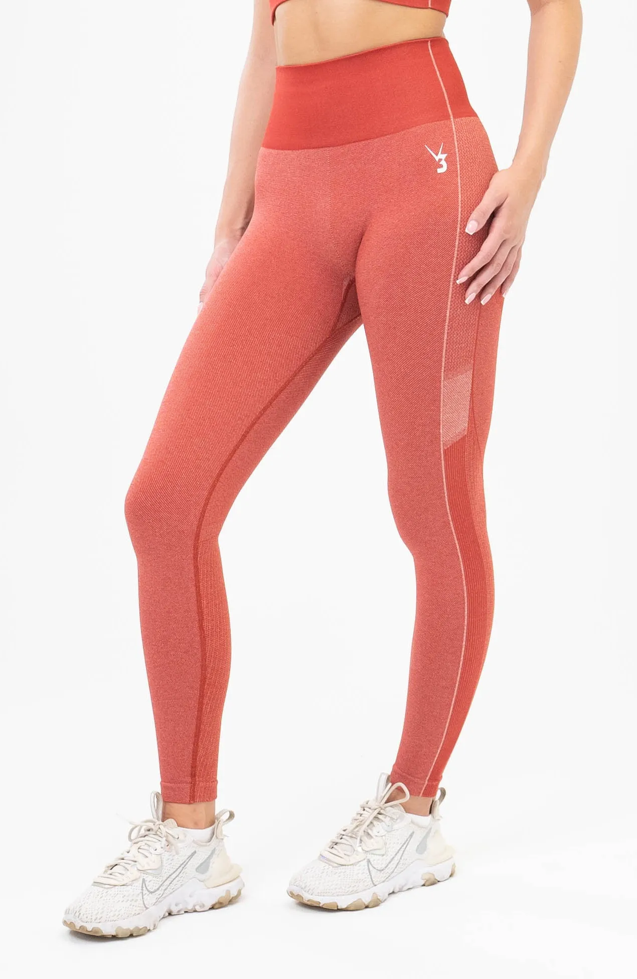 Unity Seamless Leggings - Scarlet Red