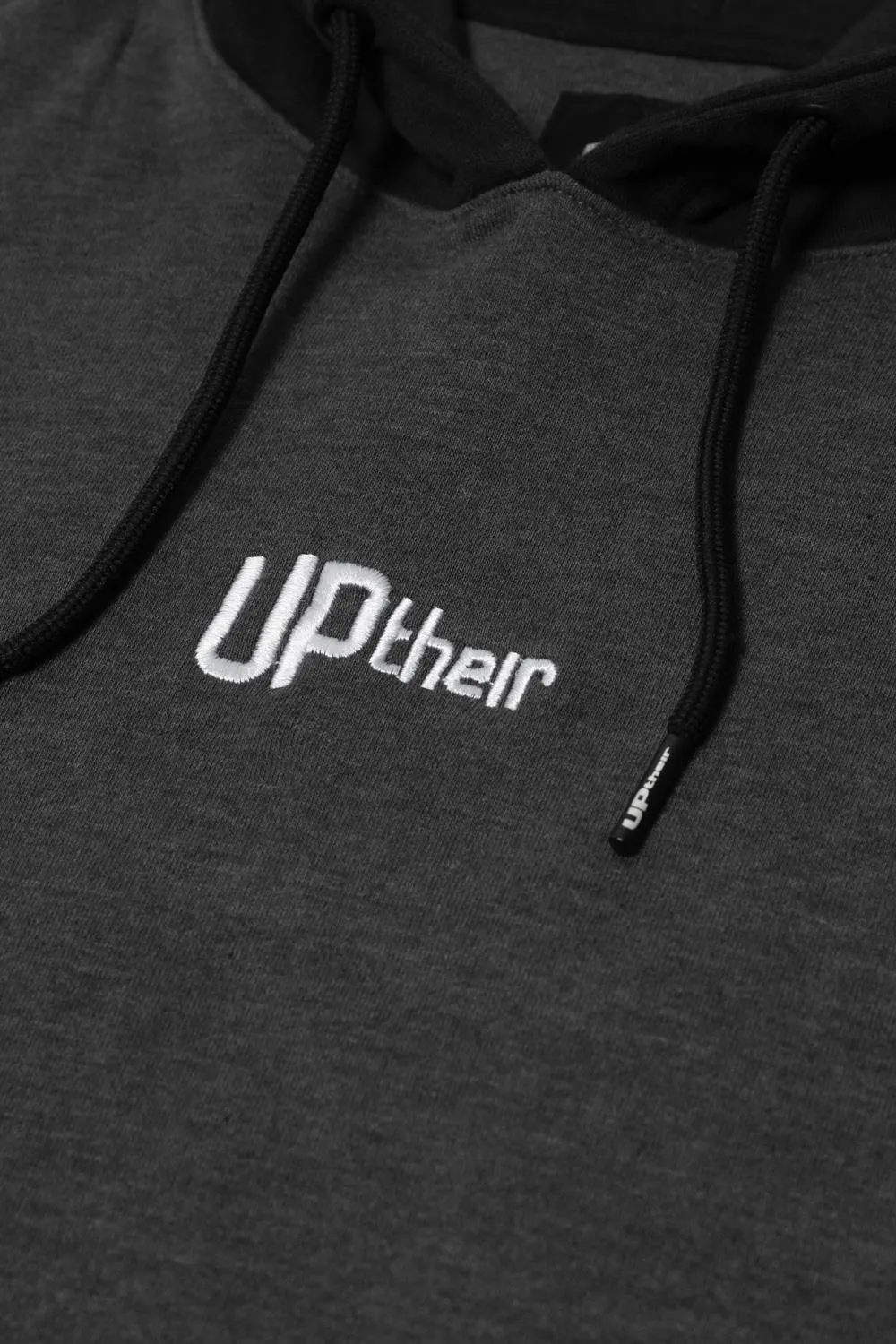 Uptheir Elevate Over The Head Hoody - Charcoal Black