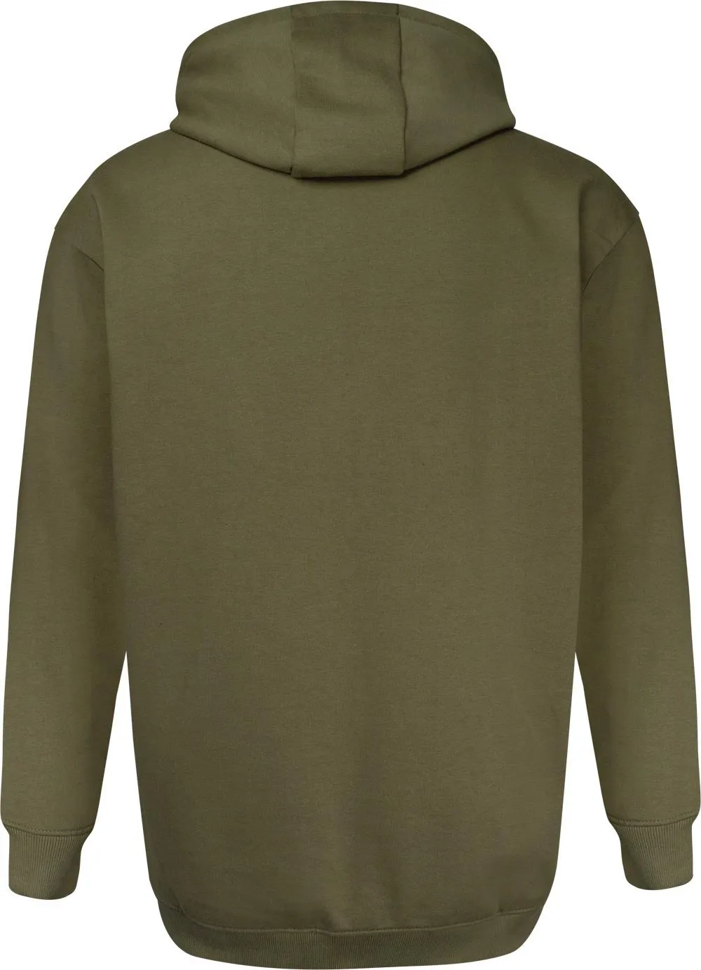 Uptheir Flock Ripstop Kangaroo Pocket Hoody - Khaki