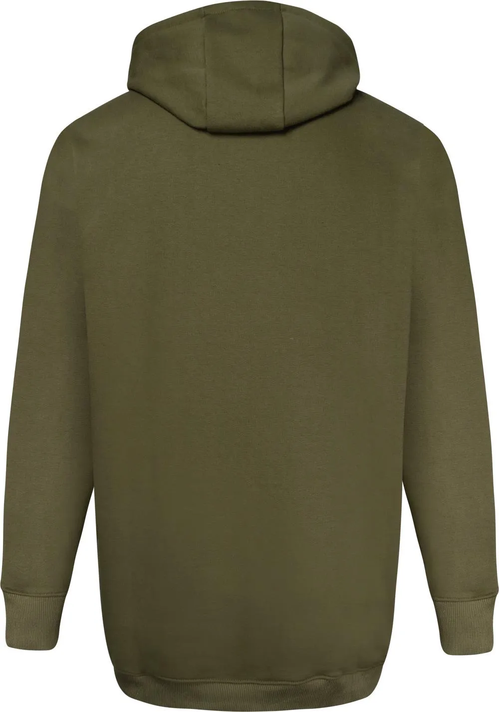 Uptheir Ville Contrast Hood Lining Hoody - Olive