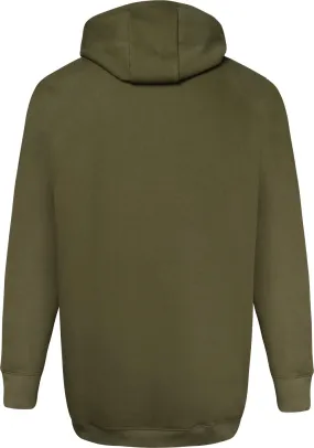 Uptheir Ville Contrast Hood Lining Hoody - Olive