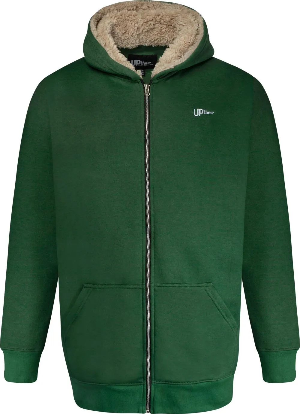 Uptheir Zarrin Sherpa Lined Hoody - Scarab