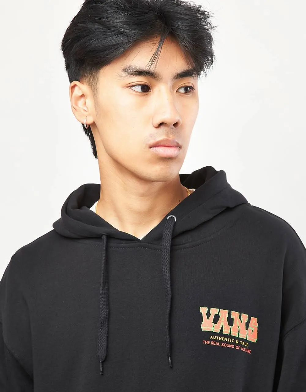 Vans Authentic & True Loose UK EXCLUSIVE Pullover Hoodie - Black