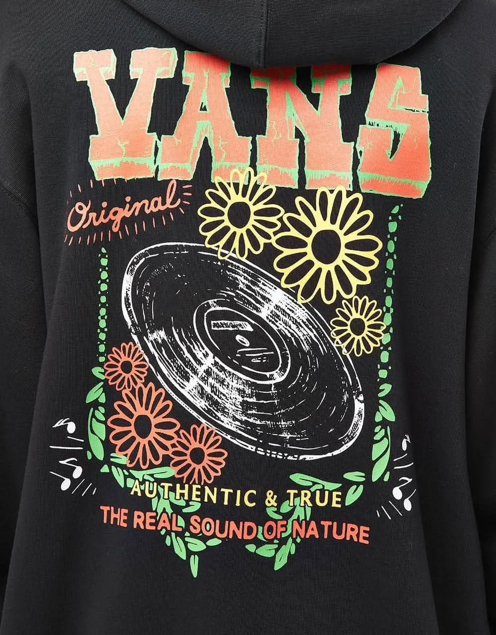 Vans Authentic & True Loose UK EXCLUSIVE Pullover Hoodie - Black