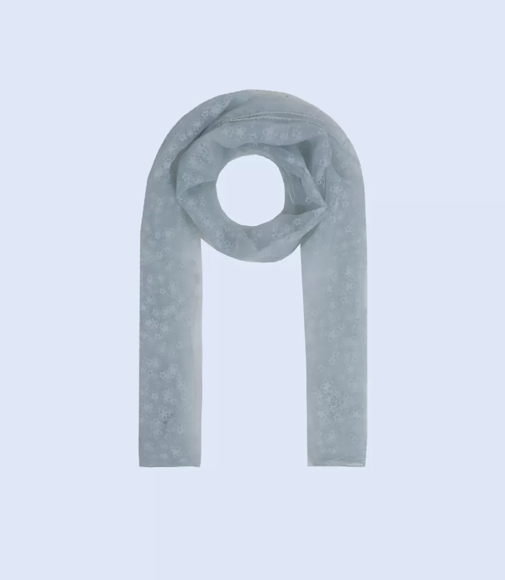 WA0834-LIGHT-BLUE-Scarf For Women