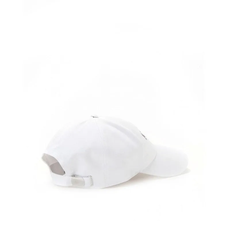 White Heritage Logo Baseball Cap