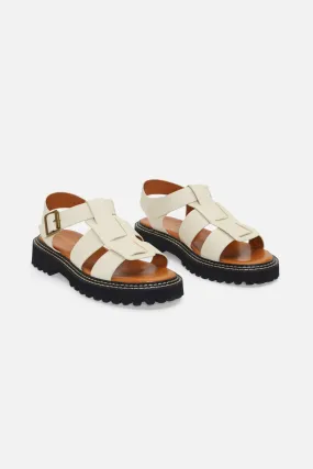 Wide Strap Sandal