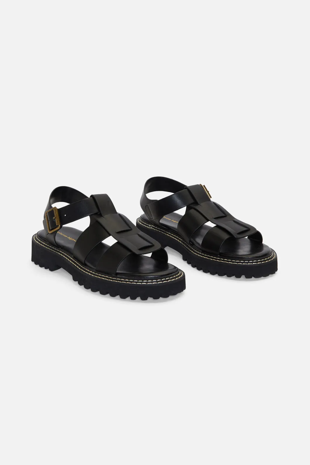 Wide Strap Sandal