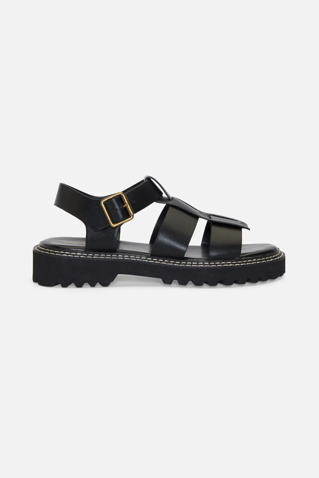 Wide Strap Sandal