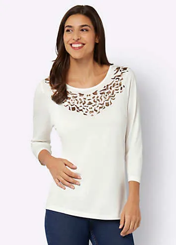 Witt Viscose Three-Quarter Sleeve Top | Grattan