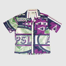 WIYOT CAMP COLLAR SHIRT BLUE/PURPLE