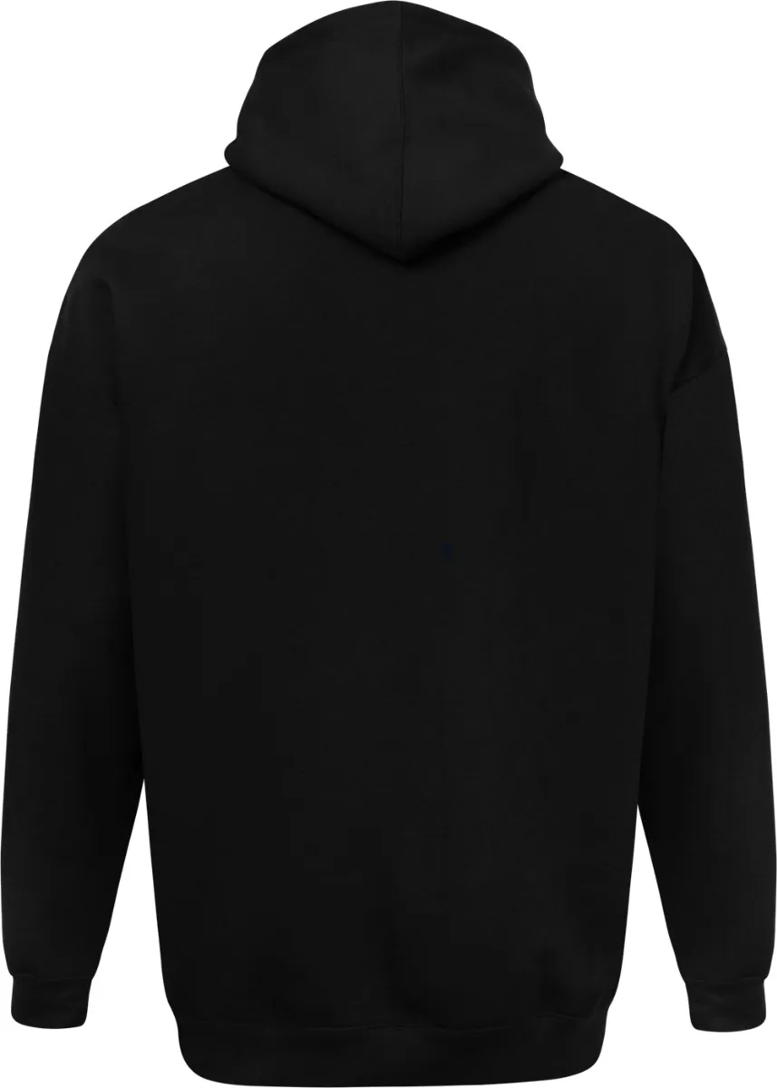 Xplosive Ape Cracked Print Hoody - Black