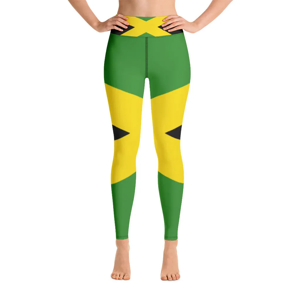 Yoga Leggings Jamaican Jam