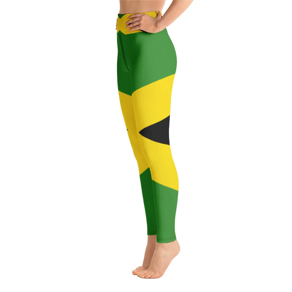 Yoga Leggings Jamaican Jam