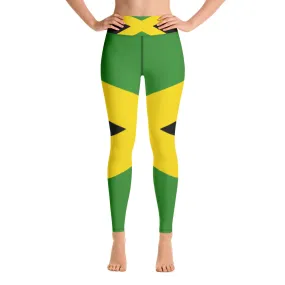 Yoga Leggings Jamaican Jam