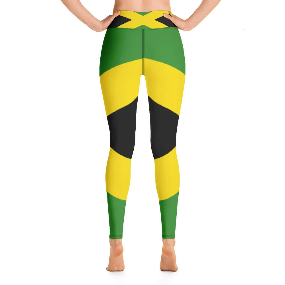 Yoga Leggings Jamaican Jam