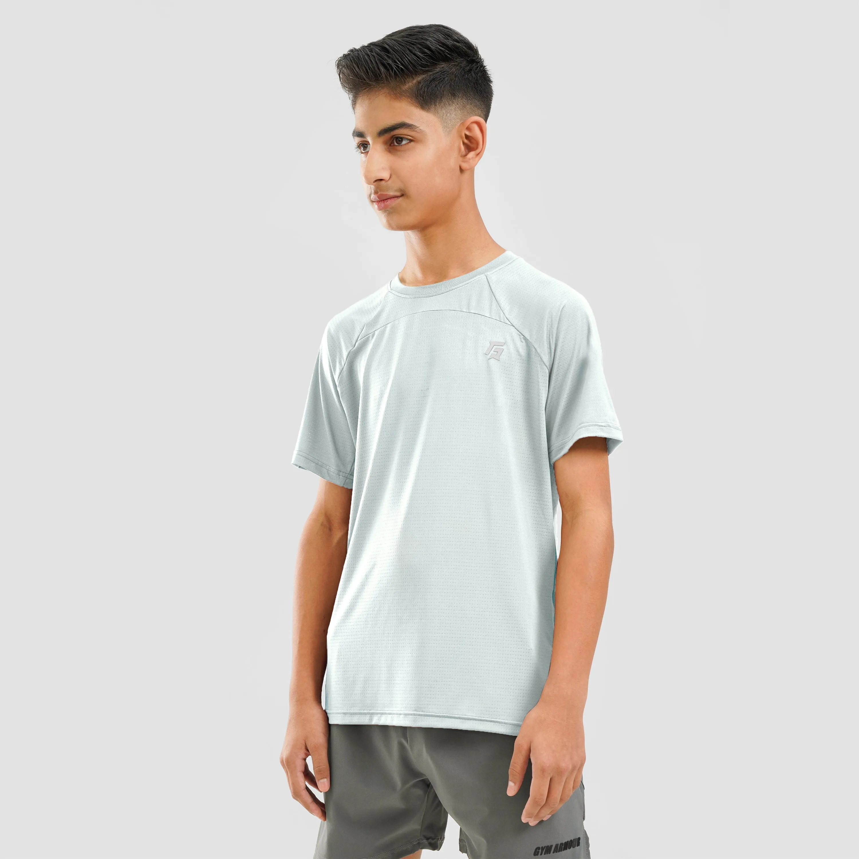 Youth Advantage Tee (Light Blue)